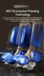 Jinkairui Electric Calf Foot Massage Machine Shiatsu Embrace Air Compression Rolling Kneading Leg Beauty Massager - Image 17