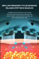 Pulse Cervical Spine Stretch Neck Shoulder Relief Cervical Muscle Relax Traction Device Shoulder Massage Pillow Spine Correction - Image 11