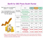 360 Photo Booth  Insta 360 60cm App Control Machine 24inch  with RGB Ring Light Logo Free 360 Video Photo Booth Flight Case ﻿ - Image 10