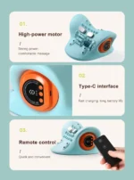 Pulse Cervical Spine Stretch Neck Shoulder Relief Cervical Muscle Relax Traction Device Shoulder Massage Pillow Spine Correction - Image 17