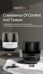 Jinkairui Electric Calf Foot Massage Machine Shiatsu Embrace Air Compression Rolling Kneading Leg Beauty Massager - Image 28