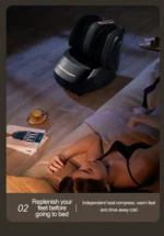 Jinkairui Electric Calf Foot Massage Machine Shiatsu Embrace Air Compression Rolling Kneading Leg Beauty Massager - Image 24