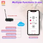 360 Photo Booth  Insta 360 60cm App Control Machine 24inch  with RGB Ring Light Logo Free 360 Video Photo Booth Flight Case ﻿ - Image 2