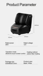 Jinkairui Electric Calf Foot Massage Machine Shiatsu Embrace Air Compression Rolling Kneading Leg Beauty Massager - Image 33