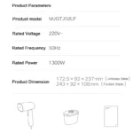 Original XIAOMI MIJIA Handheld Garment Steamer Iron Steam Cleaner for Cloth Home Electric Hanging Mite Removal Steamer Garment 2 - Image 40