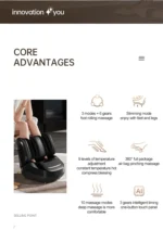 Jinkairui Electric Calf Foot Massage Machine Shiatsu Embrace Air Compression Rolling Kneading Leg Beauty Massager - Image 10