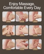 Jinkairui Electric Calf Foot Massage Machine Shiatsu Embrace Air Compression Rolling Kneading Leg Beauty Massager - Image 21