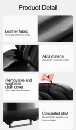 Jinkairui Electric Calf Foot Massage Machine Shiatsu Embrace Air Compression Rolling Kneading Leg Beauty Massager - Image 31