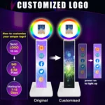 iPad Photo Booth Selfie Machine Shell Adjustable Stand Photobooth Customized LOGO With LED Ring Light For Wedding Partys Events - Image 3