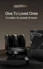 Jinkairui Electric Calf Foot Massage Machine Shiatsu Embrace Air Compression Rolling Kneading Leg Beauty Massager - Image 29