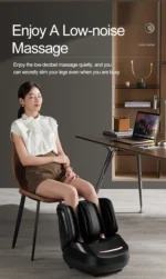 Jinkairui Electric Calf Foot Massage Machine Shiatsu Embrace Air Compression Rolling Kneading Leg Beauty Massager - Image 27