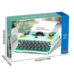 820PCS Retro Typewriter Printer Building Blocks Classic Creative Ideas Simulation Assembly Bricks Toys DIY Gifts Set - Image 7