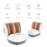 Electric leg and foot massage, calf air massage, heated air pressure Roller massage - Image 2