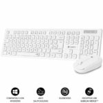 Keyboard and Wireless Mouse Subblim SUBKBC-CSSW11 White Spanish Qwerty - Image 2
