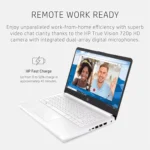 HP Newest 14" Business Laptop,Intel Celeron N4120,Up to 16GB RAM,320GB Storage(64GB eMMC+256GB Micro SD),1Year Office 365,White - Image 4