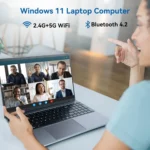 C-S156 15.6"Laptop Computer Windows 11 Quad-Core Celeron N5095 Processors Laptops IPS Display 5000mAh Battery 8GB DDR4 256GB SSD - Image 5