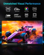 FYHXele 24Inch 180Hz Gaming Monitor 1K FHD Computer Display 1ms Response Time Eye Care Screen LCD Support HDR G-Sync VESA - Image 2