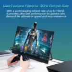 for InnoView 2K 180HZ Portable Monitor, 18'' OD Gameplus 2560x1600 QHD 100% sRGB Portable Gaming Monitor Cell Phone PC Loptop Ex - Image 6