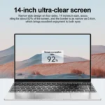 14.1"Ultra Slim Laptop 16GB RAM 2TB SSD Intel N3700 Notebook Gamer 1920*1080 Display Office Study Computer PC Windows 11 Pro - Image 4