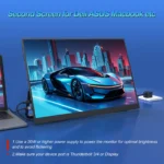 for InnoView 2K 180HZ Portable Monitor, 18'' OD Gameplus 2560x1600 QHD 100% sRGB Portable Gaming Monitor Cell Phone PC Loptop Ex - Image 5