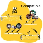 GAOMON Graphic Tablet M1220 12 Inch Drawing Tablet Redail Tilt Support Battery-Free Pen 8 Express Keys with 13 Multimedia Keys - Image 5