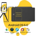 GAOMON Graphic Tablet M1220 12 Inch Drawing Tablet Redail Tilt Support Battery-Free Pen 8 Express Keys with 13 Multimedia Keys - Image 2