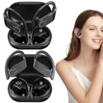 Bluetooth 5.3 Wireless Earbuds Sports Headphones with Earhooks Built-in Mic Earphones Waterproof Headphones Ear Buds for Sports - Image 3