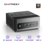 US.EU Chatreey GEM Mini PC R7 8845HS 7840HS 780M R9 6900HX 680M Gaming Desktop Computer with WiFi 6/Bluetooth 5.2/OCuiLink/HDMI