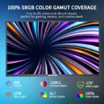 14.1 inch Portable Monitor 10-Point Touchscreen 100%sRGB 1200P IPS Second External Screen for Laptop Phone Mac Xbox Switch PS4/5 - Image 3