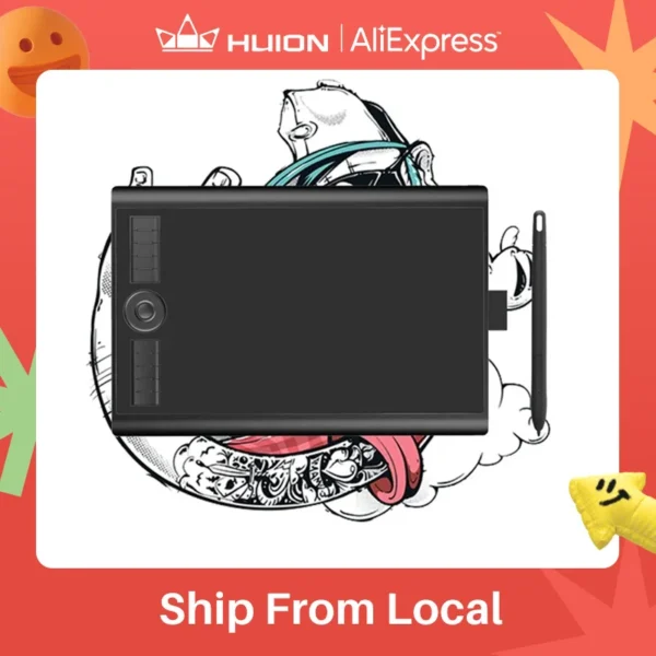 GAOMON M10K Graphic Tablet for Drawing/Art Digital/Architecture/Engineering Student with 8192 Levels Passive Stylus