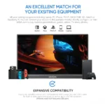 ARZOPA 17.3 FHD Portable Monitor 1080P External Display IPS Screen with USB C mini-HDMI Port for Laptop Mac PC Xbox PS Switch - Image 4