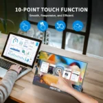 14.1 inch Portable Monitor 10-Point Touchscreen 100%sRGB 1200P IPS Second External Screen for Laptop Phone Mac Xbox Switch PS4/5 - Image 5