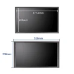 ZHIXIANDA 21.5 Inch 1920x1080 VESA Mount Open Frame Resistive/Capacitive TouchScreen Industrial Monitor LCD Display VGA/HDMI - Image 4