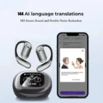 AI Headphones Wireless 144 Language Translation Real Time,ENC Call Headset，Meeting recording Earbuds，for Sports/Workout/Running﻿ - Image 2
