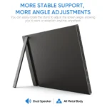 ARZOPA 16.1 inch 100% sRGB 144Hz Portable Monitor Gaming Laptop Display with Type C Mini HDMI For PS/Steam/Deck/Switch/PC/Mac - Image 5