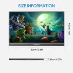 New ARZOPA 14.0'' 1080P FHD IPS Portable Monitor with USB C HDMI External Second Screen for Mac,Laptop,PC,Switch,PS,Xbox - Image 6