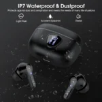 New Wireless Earbuds HiFi Stereo Headphones BT5.3 with ENC Noise Cancelling 48H LED Display Ear Buds IP7 Waterproof Earphones - Image 2
