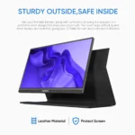 ARZOPA 1080P Portable Monitor 15.6 inch Monitors for Laptop MAC Switch Xbox Phone ps4 PC USB C HDMI-Compatible Computer Display - Image 4