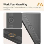 GAOMON M10K Graphic Tablet for Drawing/Art Digital/Architecture/Engineering Student with 8192 Levels Passive Stylus - Image 3