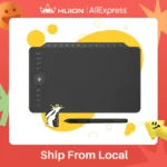 GAOMON Graphic Tablet M1220 12 Inch Drawing Tablet Redail Tilt Support Battery-Free Pen 8 Express Keys with 13 Multimedia Keys