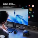 US.EU Chatreey GEM Mini PC R7 8845HS 7840HS 780M R9 6900HX 680M Gaming Desktop Computer with WiFi 6/Bluetooth 5.2/OCuiLink/HDMI - Image 4