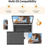 GAOMON M10K Graphic Tablet for Drawing/Art Digital/Architecture/Engineering Student with 8192 Levels Passive Stylus - Image 6