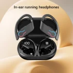 Bluetooth 5.3 Wireless Earbuds Sports Headphones with Earhooks Built-in Mic Earphones Waterproof Headphones Ear Buds for Sports - Image 2