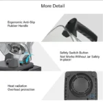 BioloMix 3HP 2200W Heavy Duty Commercial Grade Timer Blender Mixer Juicer Fruit Food Processor Ice Smoothies BPA Free 2L Jar - Image 5