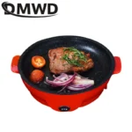 Multifunction Electric Frying Pan Househould Barbecue Roast Pan Fried Steak Fish Omelette Skillet Non-Stick Grill MultiCooker - Image 2