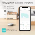 Lefant M210 Robot Vacuum Cleaner,120 Mins Runtime, Automatic Self-Charging,Wi-Fi/App/Alexa Control,smart Home appliance - Image 2