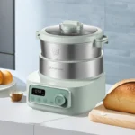 5L Electric Dough Mixer Household Dough Mixer Machine Automatic Flour Fermenting Mixing Stirring 304 Stainless Steel For Kitchen - Image 3