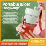 New Electric Fresh Juicer Powerful Crushed Ice Wireless Mini Portable Blender Bottle Juice Extractors Smoothie Mixer Cup - Image 4