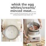 5L Electric Dough Mixer Household Dough Mixer Machine Automatic Flour Fermenting Mixing Stirring 304 Stainless Steel For Kitchen - Image 4