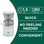 Wireless Juicer Automatic Orange Lemon Juicer USB Charge Juice Separator Portable Fruit Extractor Squeezer Pressure Juicers - Image 6